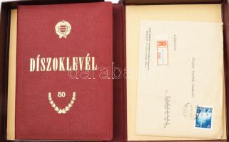 1972 Aranydiploma énektanítótól tokkal