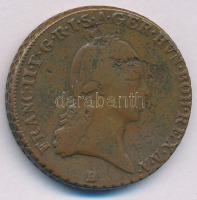 1799B 3kr Cu "I. Ferenc" T:F Huszár: 2022., Unger III.: 1400.