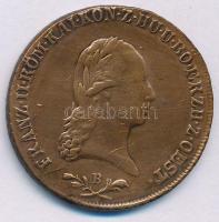 1800B 6kr Cu "I. Ferenc" T:XF,VF ph.