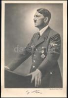 cca 1930-1940 Adolf Hitler portréja, hivatalos fotó, München, Photo Heinrich Hoffmann, 30x20 cm