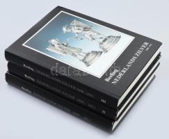 A.C Beeling: Nederlands Zilver 1600-1813. I-III. kötetek. Teljes. Beeling, 1986 Leeuwarden. KIadói vászonkötésben, papír védőborítóval. Jó állapotban. Átfogó kiadvány a holland ezüstök bemutatásával.