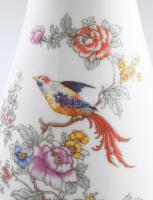 Hollóházi paradicsommadár mintás váza. Jelzett, hibátlan, m: 25 cm