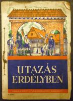 cca 1930 Utazás Erdélyben: A Szent István cikóriagyár albuma gyűjthető képekkel 42 darab kép benne van a 64-ből / Travel in Transylvania collectable pictures in album 42 out of 64