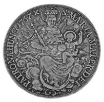 1767K EVM-D Tallér Ag "Mária Terézia" Körmöcbánya (27,78g) T:VF patina, juszt. / Hungary 1768K EVM-D Thaler Ag "Maria Theresia" Kremnitz (27,78g) C:VF patina, adjusted Huszár: 1678., Unger III.: 1228.b