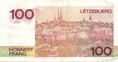 Luxemburg 1986. 100Fr T:III+