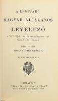 Brankovics György: A legujabb magyar általános levelező. A magán- és a kereskedelmi élet minden visz...