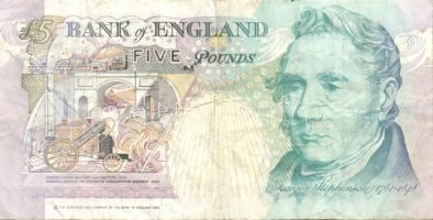 Nagy-Britannia 1990. 5Ł T:III