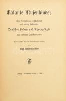 Max Müller-Melchior: Galante Musenkinder. Eine Sammlung verschollener und wenig bekannter deutscher Liebes- und Scherzgedichte aus früheren Jahrhunderten. Hrsg. und mit Anmerkungen versehen von - -. Eros. Sammlung kultur- und literaturgeschichtlicher Neudrucke. Leipzig, 1906, Teutonia-Verlag, 168+XII p. Német nyelvű erotikus, gáláns verseskötet. Átkötött kemény-kötés.