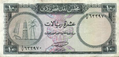 Quatar & Dubai 1960. 10R T:III
