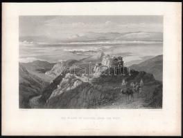 cca 1880 A szentföldet ábrázoló 6 db régi metszet, London, Virtue & C., kis foltokkal, 17x25 cm