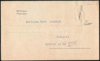 1922 Meghívó a hadirokkantak és hadiözvegyek részére épülő, Fót-Újfalunak nevezett ,,Suum Cuique" telep első házcsoportjának Horthy Miklós kormányzó által tartandó ünnepélyes felavatására, terv- és alaprajzokkal, illetve az ünnepély programjával. Hajtásnyommal, kivágásból eredő kisebb hiánnyal, 2 sztl. lev.