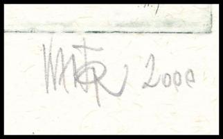 Kántor János (1947-2018): Angyali történetek I., 2000. Rézkarc, papír, jelzett, művészpéldány EA III...