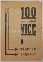 cca 1930 100 válogatott vicc, Rácz Gyula kiadása, Budapest