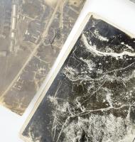 cca 1918 I. világháborús osztrák-magyar légifotó tétel, össz. 9 db fotó, közte Pollendorf (Felsőpuly...