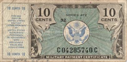 USA/katonai kiadás 1948. 5c (2x), 10c T:III