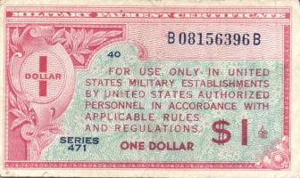 USA/katonai kiadás 1947. 1$ T:III