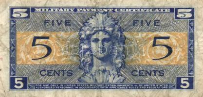 USA/katonai kiadás 1954. 5c (2x) T:III