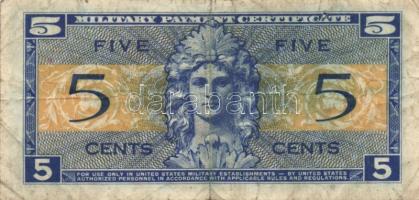 USA/katonai kiadás 1954. 5c (2x) T:III