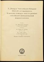 Hangya Szövetkezeti Központ 1942-43. évi munkaterve Komárom vm. tatai és gesztesi szövetkezeti minta...