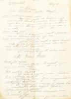 cca 1896 Jegyzetek a Papagenóból, az egyik:
"Vezérlap Papageno", Romváry Várady Lajos (18...