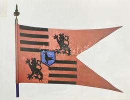 Kard és koszorú. Ezer esztendő katonai zászlóiból. Bp., é.n., Nemzeti Kulturális Örökség Minisztériu...