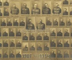 Emlékül tekintetes Abschnig Antal rendőrfelügyelő úrnak a VIII: kerületi altisztek és rendőrök tabló...