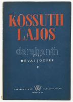 Révai József: Kossuth Lajos. Moszkva, 1944, Idegennyelvű Irodalmi Kiadó, 70+(2) p. Kiadói papírkötés.