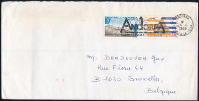 Andorra - francia posta 1989