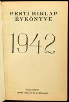 1942-1943 A Pesti Hírlap 2 db évkönyve: 1942.: Az új világháború története; 1943.: Az öt világrész h...