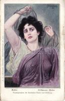 Medea from Grillparzer´s Medea s: F.B. Doubek (small tear)