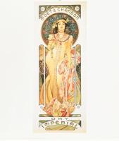 2015 Alphonse Mucha képes naptár 30x30 cm