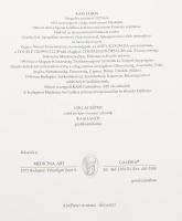 Kass János: Csillagképek 12 db nyomat 31x33 cm