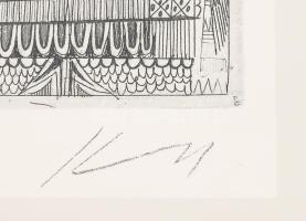 Kass János: Csillagképek 12 db nyomat 31x33 cm