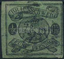 Német államok Braunschweig 1861 Mi 10 (Mi EUR 500,-)