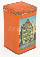 Sirocco-Kaffe Stuttgart fém kávés doboz 17 cm