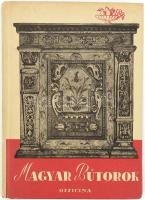 Bárányné Oberschall Magda: Magyar bútorok. Officina Képeskönyvek. Bp.,1941, Officina, 30+2 p.+32 t.+2 p. (Fekete-fehér fotók.) Kiadói kartonált papírkötés, kissé kopott borítóval.