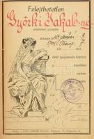 1943 ,,Emlékezésem, gyászom", izraelita halálozási emlékkönyv, kalendárium. Kiadja: a Poel Czed...