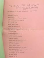 Lawrence Ferlinghetti: To Fuck is to Love Again (Kyrie Eleison Kerista) or The Situation in the West...