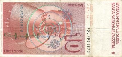 Svájc 1992. 10Fr T:III