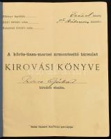 1894 A Kőrös-Tiszavidék-marosi ármentesítő társulat kirovási könyve