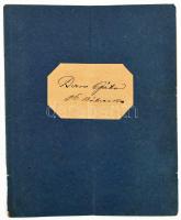 1894 A Kőrös-Tiszavidék-marosi ármentesítő társulat kirovási könyve