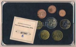 Finnország 2007. 1c-2E (8xklf) forgalmi szett műanyag tokban T:UNC,AU
Finland 2007. 1 Cent - 2 Euro...