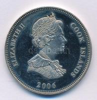 Cook-szigetek 2006. 1$ Cu-Ni "80 éves a televíziózás" hologramos érme T:UNC,AU
Cook Islan...