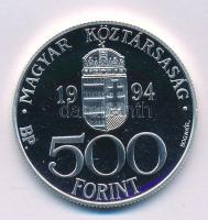 1994. 500Ft Ag "Integráció az Európai Unióba" kapszulában tanúsítvánnyal T:BU 
Adamo EM13...