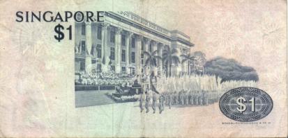 Szingapúr 1976. 1$ (4x) + 1987. 1$ (2x) T:III+,III