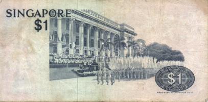 Szingapúr 1976. 1$ (4x) + 1987. 1$ (2x) T:III+,III