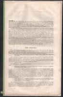 1846 Révkomárom, protestáns egyházi jegyzőkönyv, 1846. október 22-23., foltos, 16 p.