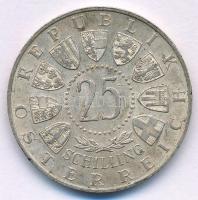 Ausztria 1956. 25Sch Ag "Wolfgang Amadeus Mozart születésének 200. évfordulója" T:XF patin...