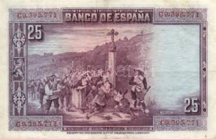Spanyolország 1928. 25P T:II
