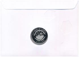 Libéria 2004. 5$ Ag "Labdarúgó Európa Bajnokság 2004 - Svájci válogatott, St. Jakob Park, Bázel...